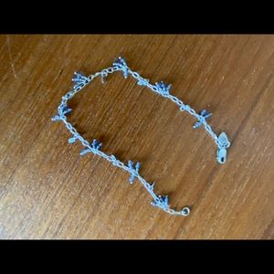 New Me & Ro Sterling Silver Amethyst Bracelet